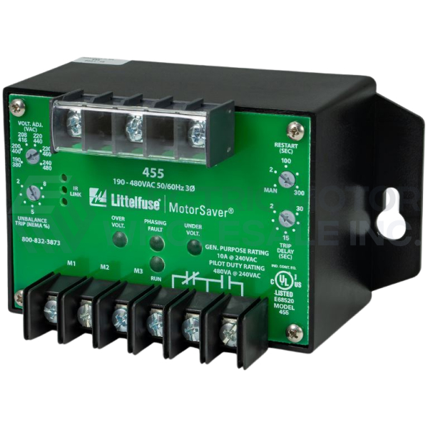 Image for Littelfuse SymCom 455-575 MotorSaver Protection Relay.